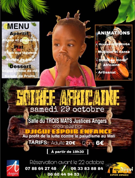 soirée africaine